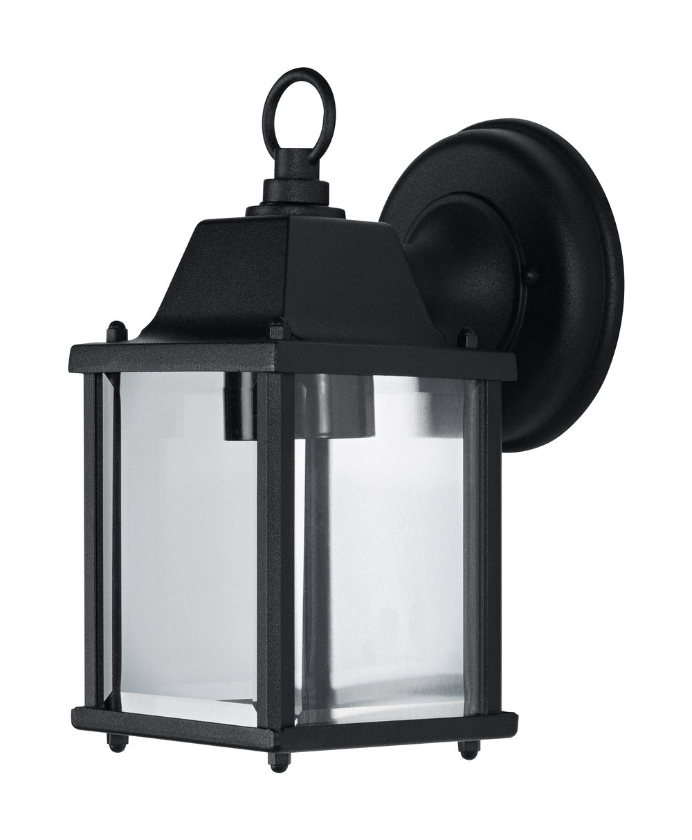 Ledvance ENDURA Classic Lantern Square S E27 Außenwandleuchte Schwarz IP43 Aluminium Druckguss