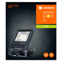 Ledvance ENDURA Garden Flood Spike LED Außenleuchte 20W 3000K 1700 Lumen IP65 Dunkelgrau