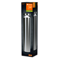 Ledvance ENDURA STYLE Cylinder 50cm LED wall light 6W 3000K 360 lumens Stainless Steel IP44 outdoor surface mount