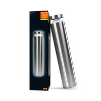 Ledvance ENDURA STYLE Cylinder 50cm LED wall light 6W 3000K 360 lumens Stainless Steel IP44 outdoor surface mount