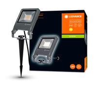 Ledvance ENDURA Garden Flood Spike LED Außenleuchte 20W 3000K 1700 Lumen IP65 Dunkelgrau