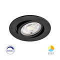 Braytron 7W dimmbarer LED-Spotlight, 630 Lumen, 3IN1 Farbtemperatur, schwarz, CRI >80, IP20