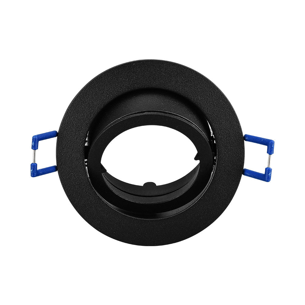 Braytron 35W GU10 Einbaustrahler schwarz 82mm MR16 Lumen Innenbeleuchtung