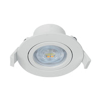 Braytron LED Spotlight 7W 220-240V 3-in-1 CCT Dimmable Round White IP20 630 lumens 38° Beam