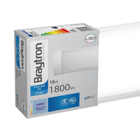 Braytron LED Wandleuchte 18W 4000K 1800 Lumen IP40 Weiß 575mm Innenleuchte