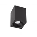 Spectrum LED-Deckenstrahler Cube Matt Schwarz 95x95x138mm IP20 GU10 Fassung, wähle dein eigenes Lumen und Farbe, schlanke Installation