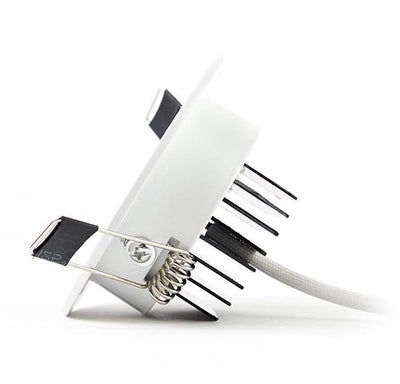 3W dimmbarer LED-Einbaustrahler mit 4000K Weißlicht, ersetzt 25W, schwenkbar