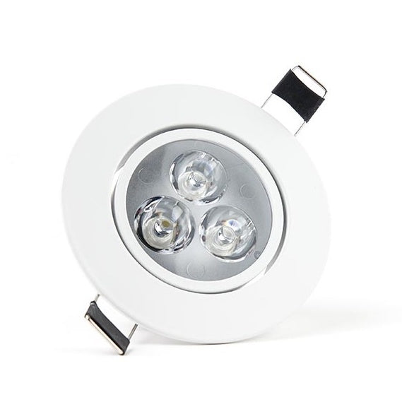 LCB LED Einbaustrahler 10.5W 3000K warmweiß IP20 220-240V Philips Chip CE RoHS 83mm Ausschnitt