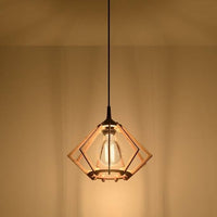 Sollux Lighting LED wood hanging lamp POMPELMO E27 220-240V