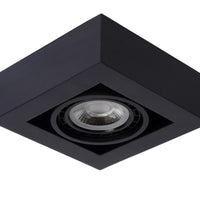 Lucide Zefix LED-Deckenstrahler gu10 2200K-3000K schwarz dimmbar bis warm