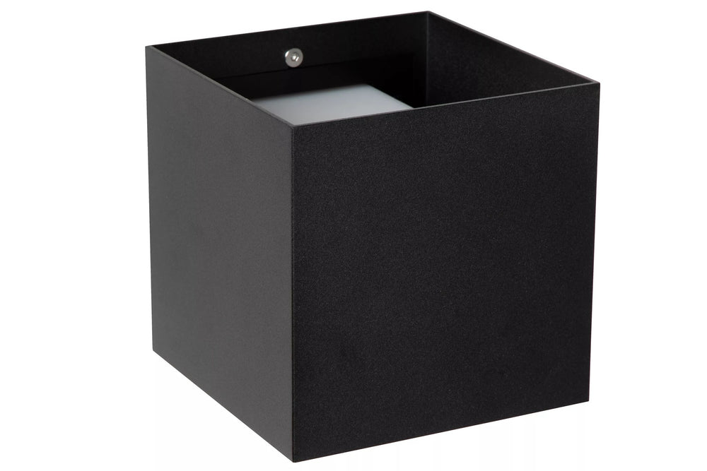 Lucide EXETER Außenwandleuchte Schwarz E27-Fassung IP54 Aluminiumgehäuse langlebiges Design