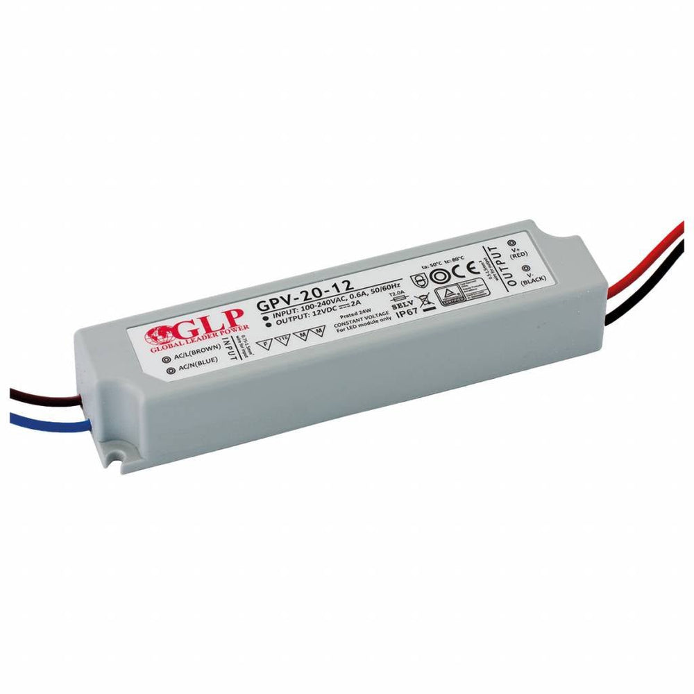 LED-Netzteil 12V 24W 2A wasserdicht IP67 für 12V LED-Beleuchtung