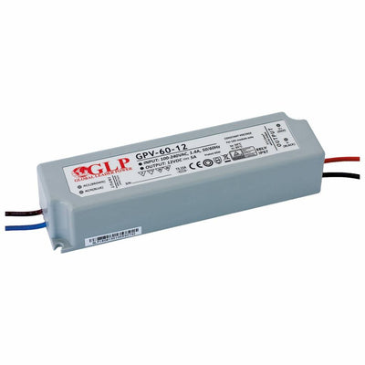 GLP LED-Netzteil 12V 60W 5A für LED-Beleuchtung IP67 wasserdicht