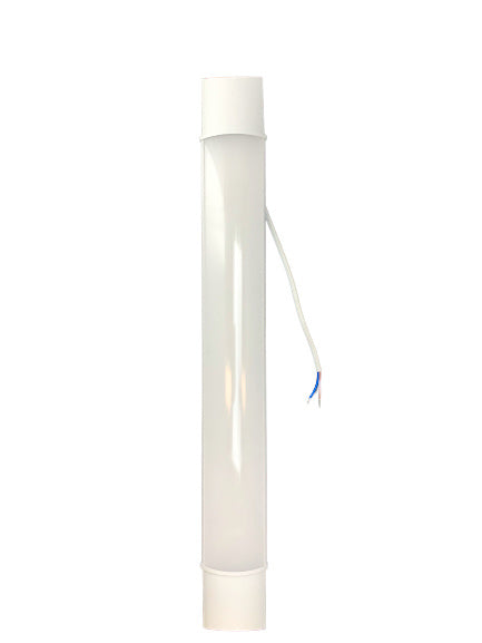 Spectrum LED-Lichtleiste 60cm, 18W 230V, 3000K warmweiß, 2100 Lumen, 120° Abstrahlwinkel, IP20 Weißes Gehäuse