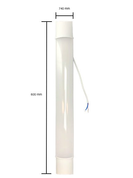 Spektrum LED-Leiste 60cm 18W Armatur für warmweiße Umgebungsausleuchtung
