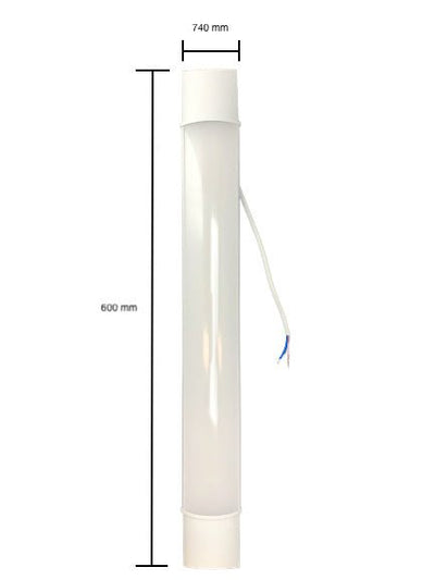 Spektrum LED-Leiste 60cm 18W Armatur für warmweiße Umgebungsausleuchtung