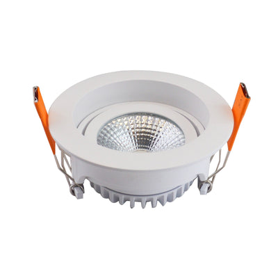 LCB LED recessed spotlight 95mm IP65 white 5W 420 lumen 2700K warm white