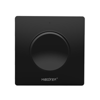 Tsong wireless CCT dimmer wall control black 220-240V AC compatible