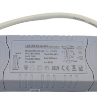 Dimmbarer LED-Treiber Triac-Phasenanschnitt 27-42V für 25W LED-Panel