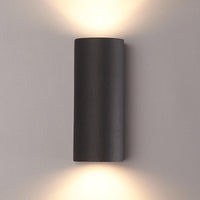LED Wandleuchte außen |Up and Down -|Schwarz| GU10