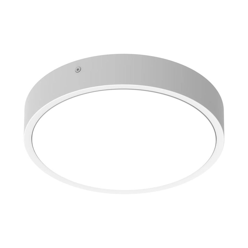 LED Bulkhead rund 250P, 10,5W, 1220 Lumen, 3000K/4000K umschaltbare CCT, IK10, weißes Aluminiumgehäuse