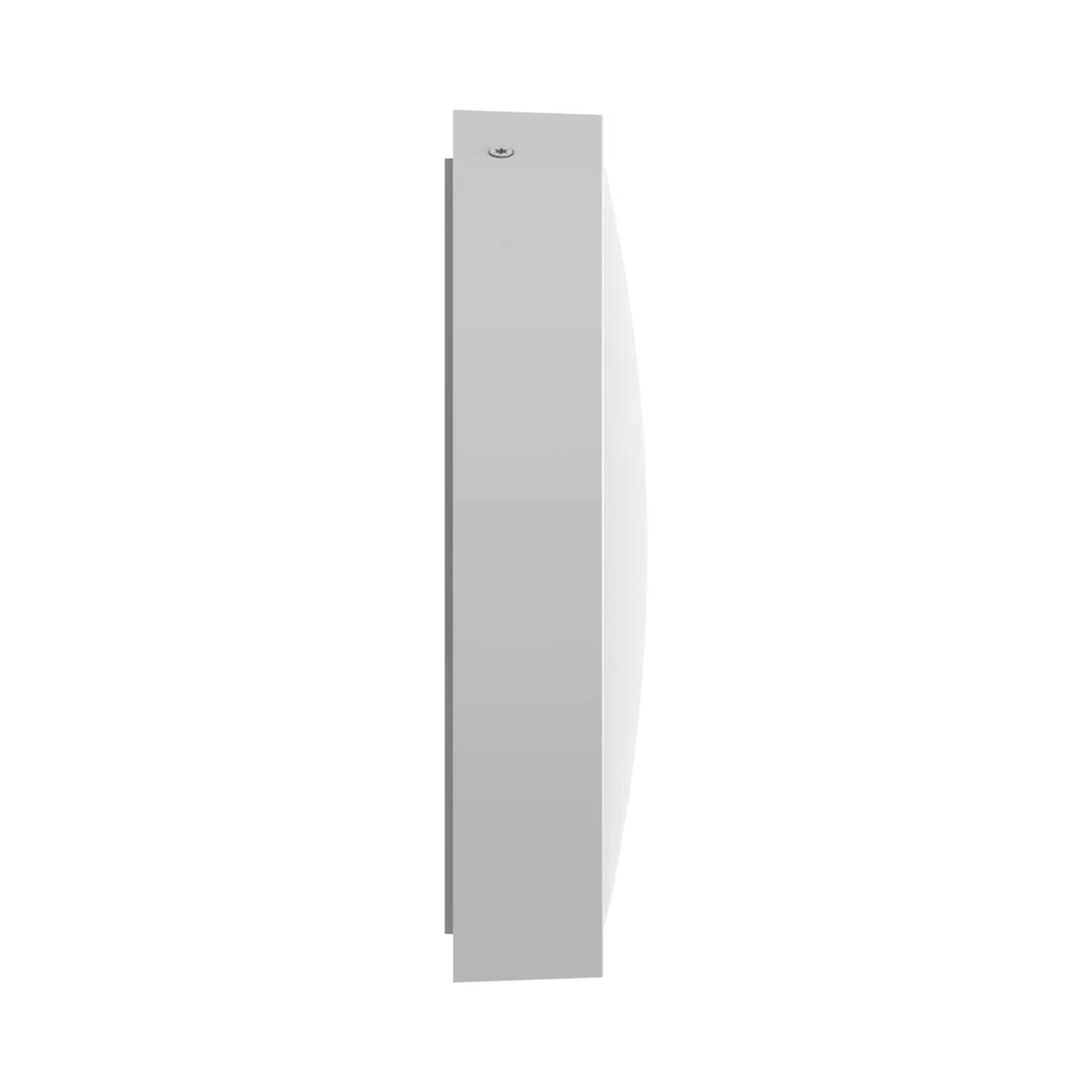 LED Bulkhead rund 250P, 10,5W, 1220 Lumen, 3000K/4000K umschaltbare CCT, IK10, weißes Aluminiumgehäuse