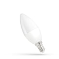 Spectrum LED lamp E14 C37 1W replaces 10W 4000K bright white light energy-efficient and durable