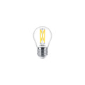 Philips MAS LEDLuster 2.5W E27 P45 Klarglaslampe, 2200K-2700K WarmGlow, 340 Lumen, CRI 90, dimmbar
