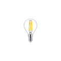 Philips MAS LEDLuster E14 P45 Klarglas Lampe 5.9W=60W 220-240V 2200K-2700K 806 Lumen 90CRI Dimmbar