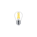 Philips MAS LEDLuster 3.5W E27 clear P45 dimmable LED bulb 2200-2700K 470 lumens 90CRI Warm Glow