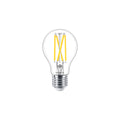 Philips MASTER LED Lampe 5.9W E27 Klarglas WarmGlow 2200K-2700K 806 Lumen CRI95 dimmbar A60
