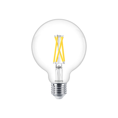 Philips LED Lampe 5,9W E27 G93 Klar dimmbar WarmGlow 2200K-2700K 806 Lumen 90CRI 300°