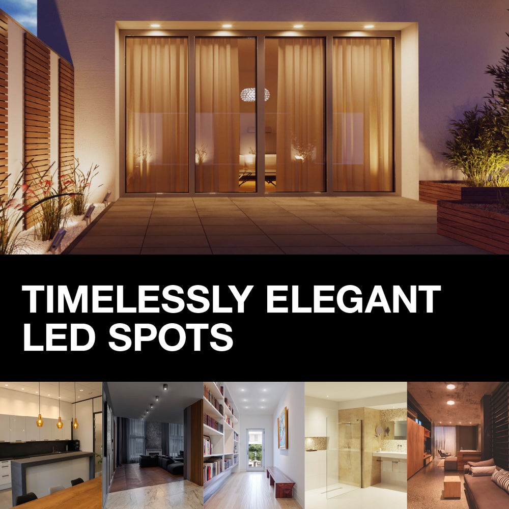 LED Einbau-Downlight Slim Weiß 4.5W 240 Lumen 6500K Tageslicht 110° Ausschnitt 72mm 85mm