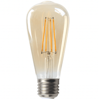 Lcb LED-Filamentlampe E27 ST64 2200K 4W ersetzt 40W extra warmweiß