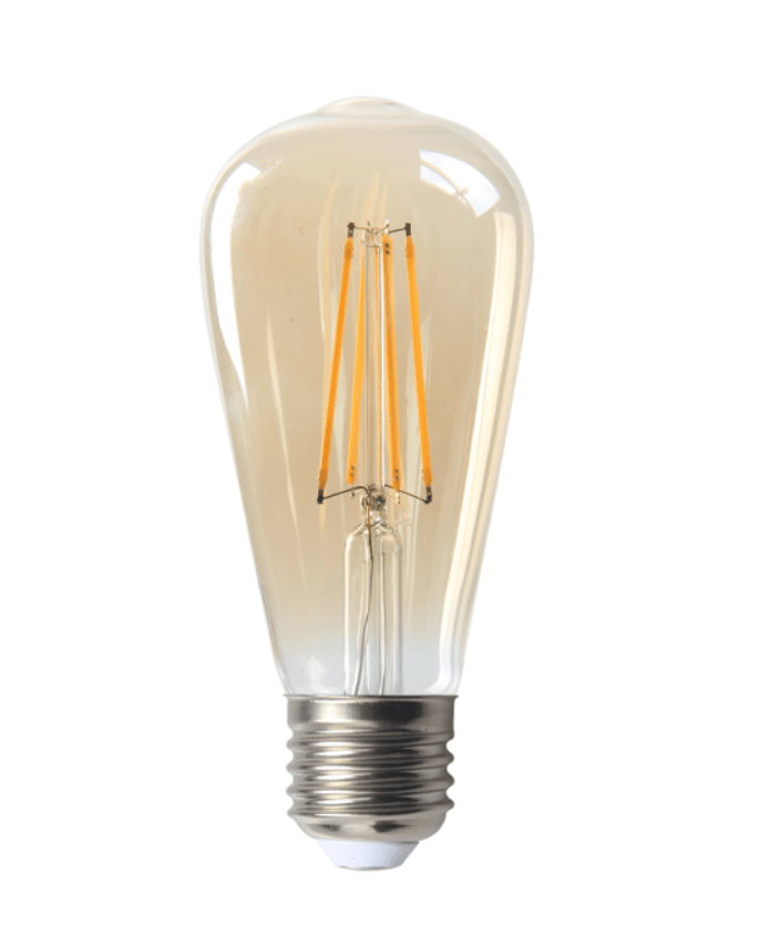 Lcb LED-Filamentlampe E27 ST64 2200K 4W ersetzt 40W extra warmweiß