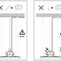 LED Highbay Gen 5 Schwarz Aluminium 150W 4000K 26700 Lumen IP66 1-10V dimmbar 110D