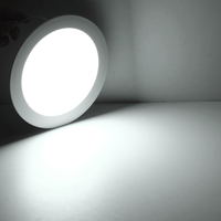 Spectrum LED ceiling light round 18W replaces 105W, 3000K, 2200 lumens, IP20, CRI >80, 110° beam angle