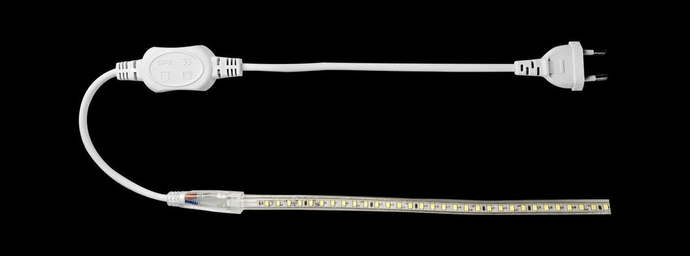 LED-Lichtschlauch V1 mit 230V EU-Stecker, 60 LEDs pro Meter, 9mm flexibles Design für einfache Installation