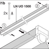 LED Montagebalk Linear Ultra Output 46W 4000K 5500 lumens 150cm Cool White