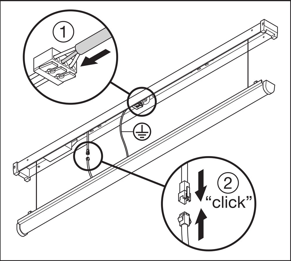 LED Montagebalk Linear Ultra Output 46W 4000K 5500 lumens 150cm Cool White