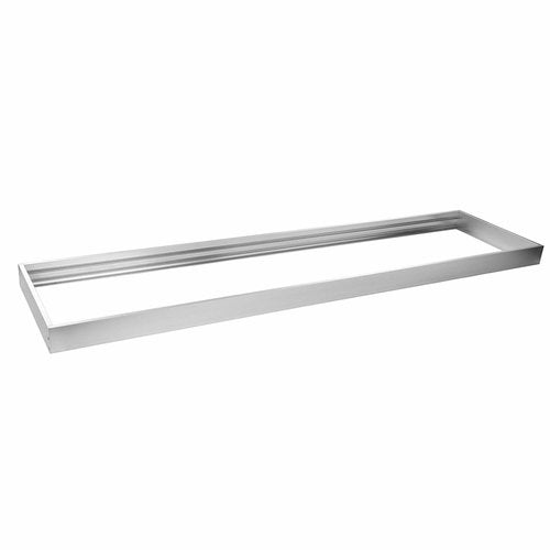 Lcb LED-Panel 60x30cm silberner Aluminiumrahmen 5cm Höhe