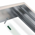 Lcb LED-Panel 60x30cm silberner Aluminiumrahmen 5cm Höhe