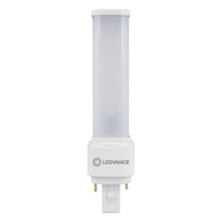LED PL-C Dulux-D D/E 6W 660 Lumen 4000K Kaltweiß G24d-1 2-Pin 230V Ersatz für 13W