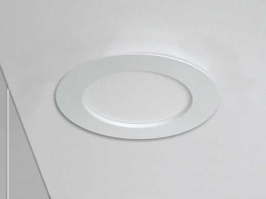 LED-Einbaustrahler rund Aluminium 3W ersetzt 25W 3000K warmweißes Licht