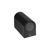 LED Wandleuchte außen |Up and Down -|Schwarz| GU10