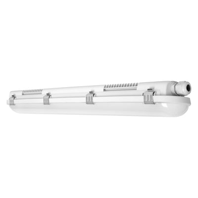 LED waterproof mounting batten 18W 2160 lumens 4000K cool white 60cm moisture resistant