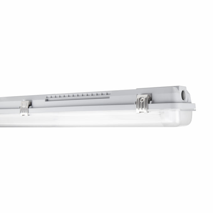 LED waterproof mounting bracket housing for 2x150cm LED tube, moisture resistant performance