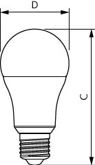 Philips CorePro LED bulb A60 E27 13W 3000K MAT 1521 useful lumens non-dimmable warm white energy-efficient