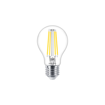 Philips LED lamp E27 927 A60 with filament, energy-saving with a classic appearance