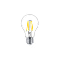 Philips E27 LED filament bulb A60 2700K warm white 470 useful lumens dimmable high CRI long lifespan energy efficient